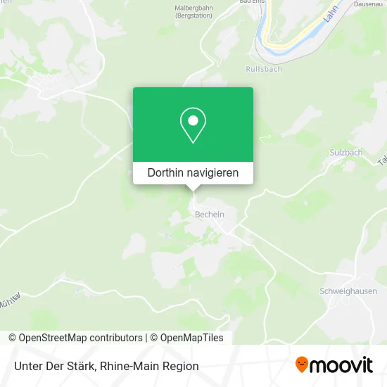 Unter Der Stärk Karte