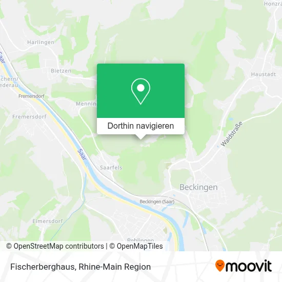 Fischerberghaus Karte