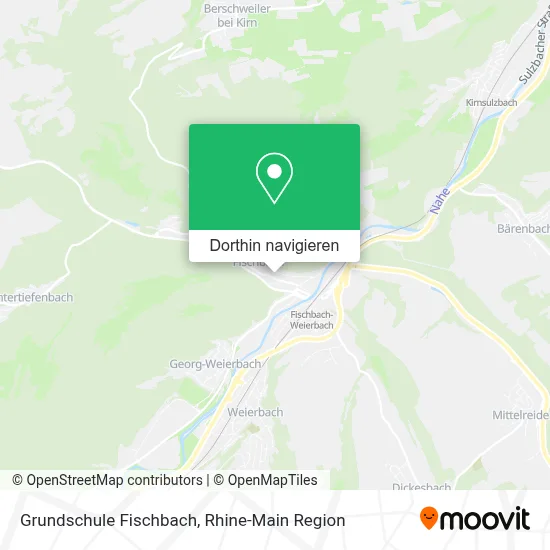Grundschule Fischbach Karte