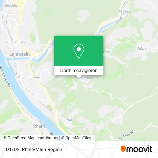 D1/D2 Karte