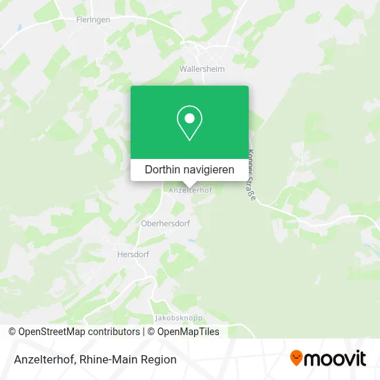 Anzelterhof Karte