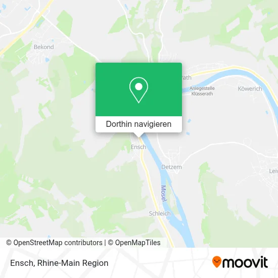 Ensch Karte