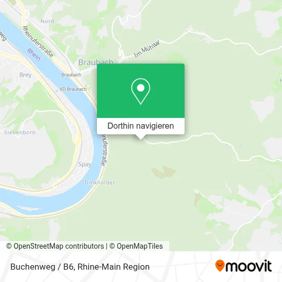 Buchenweg / B6 Karte