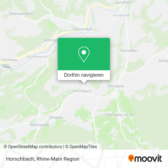 Horschbach Karte