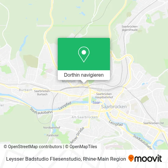 Leysser Badstudio Fliesenstudio Karte