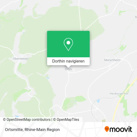 Ortsmitte Karte