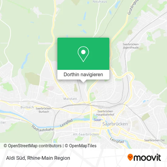 Aldi Süd Karte