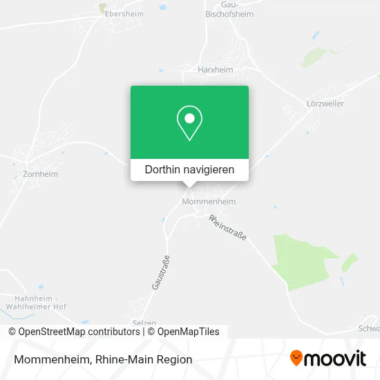 Mommenheim Karte