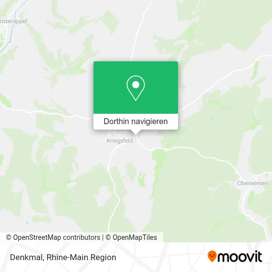 Denkmal Karte