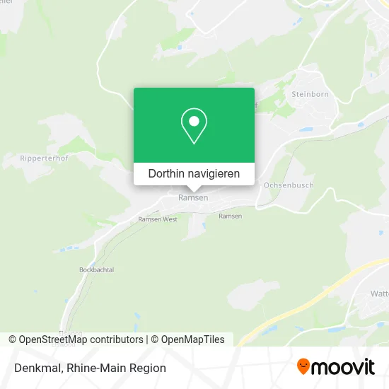 Denkmal Karte