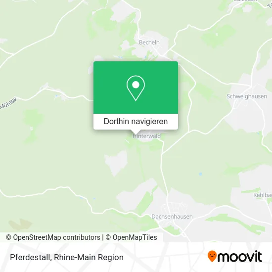 Pferdestall Karte