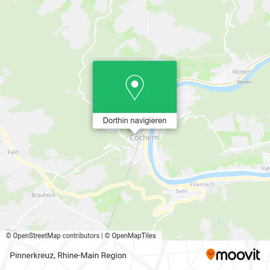 Pinnerkreuz Karte