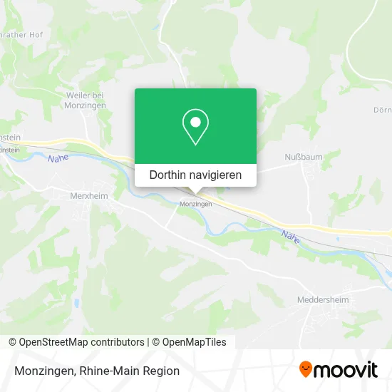 Monzingen Karte