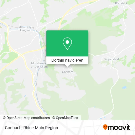 Gonbach Karte