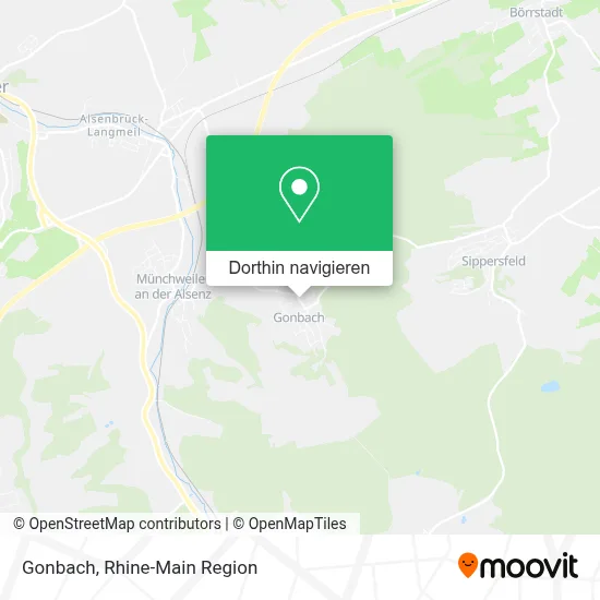 Gonbach Karte