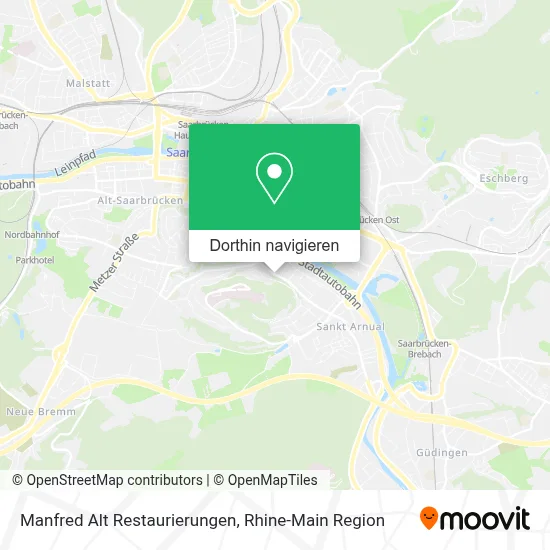 Manfred Alt Restaurierungen Karte