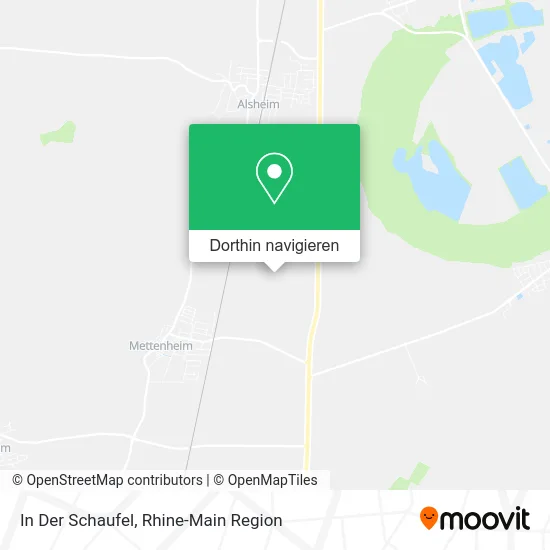 In Der Schaufel Karte