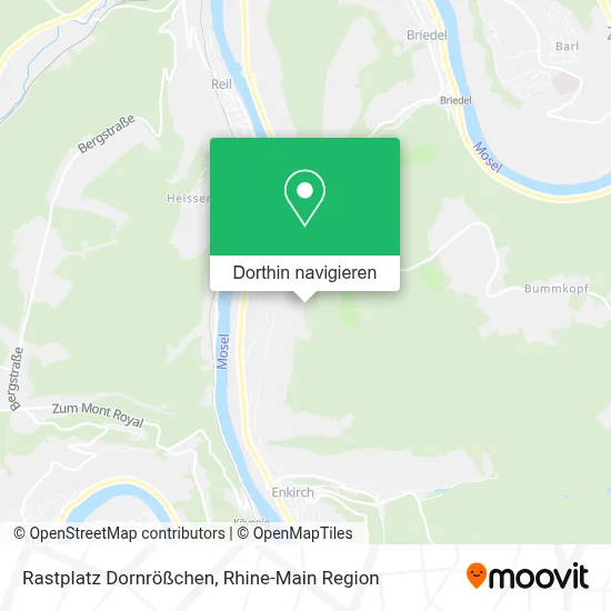 Rastplatz Dornrößchen Karte