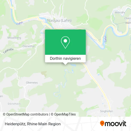 Heidenpütz Karte