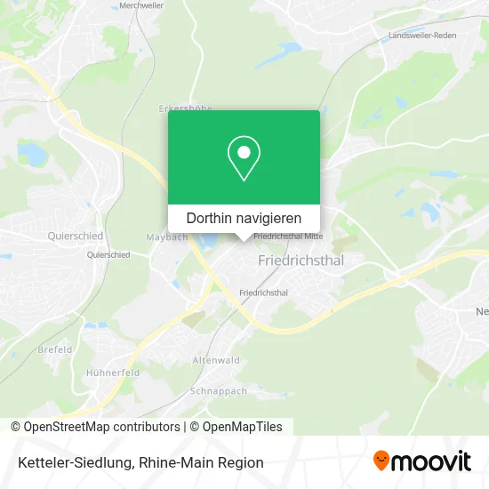 Ketteler-Siedlung Karte