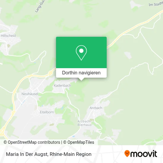Maria In Der Augst Karte
