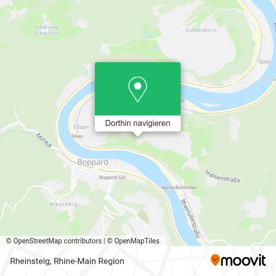 Rheinsteig Karte