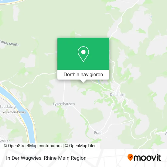 In Der Wagwies Karte