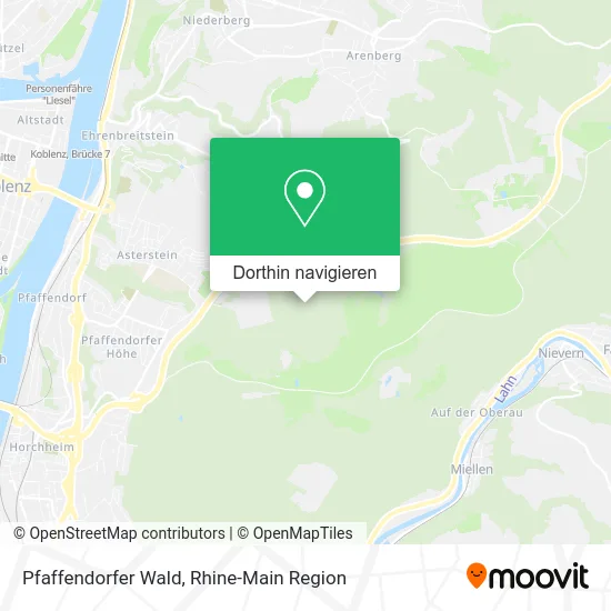 Pfaffendorfer Wald Karte