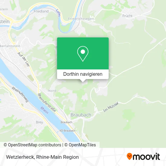 Wetzlerheck Karte