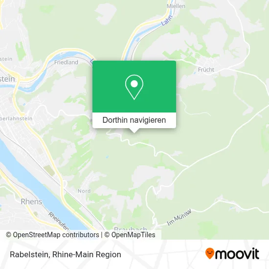 Rabelstein Karte