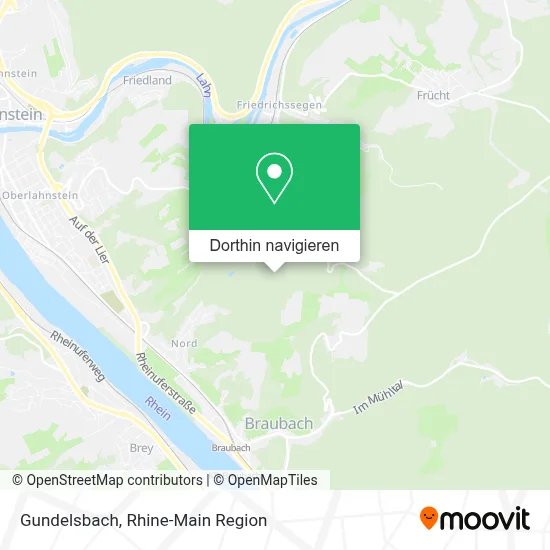 Gundelsbach Karte