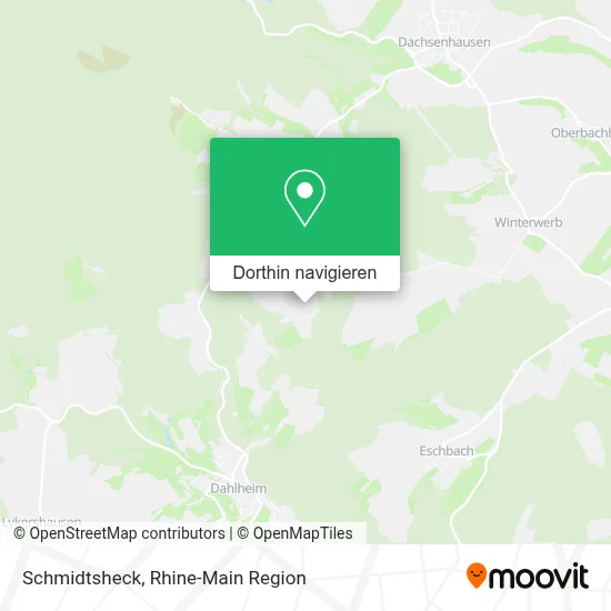Schmidtsheck Karte