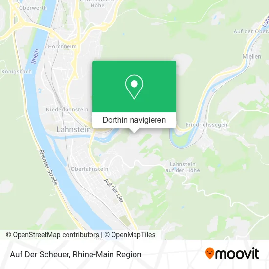 Auf Der Scheuer Karte