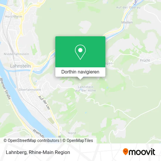 Lahnberg Karte