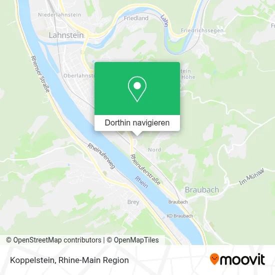 Koppelstein Karte