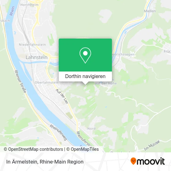 In Ärmelstein Karte