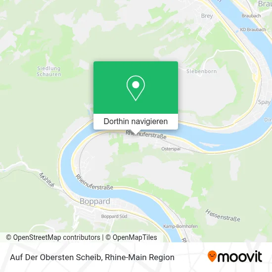 Auf Der Obersten Scheib Karte