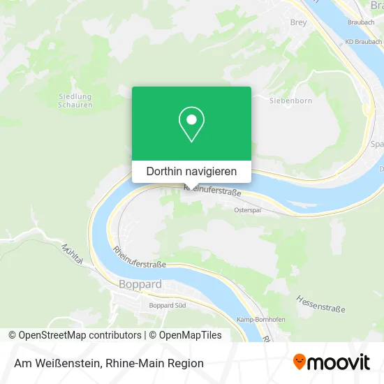 Am Weißenstein Karte