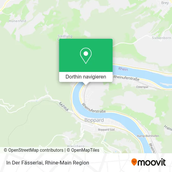 In Der Fässerlai Karte