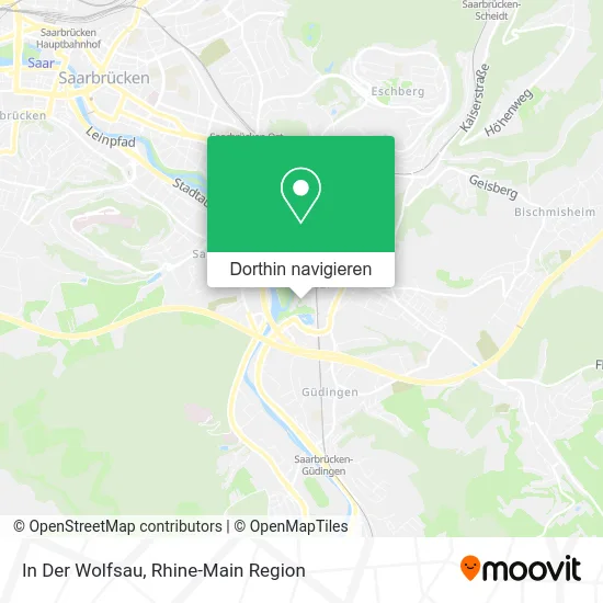 In Der Wolfsau Karte