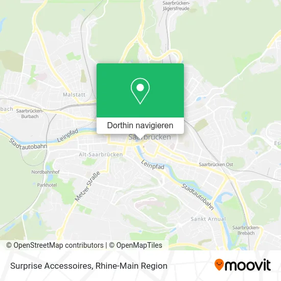 Surprise Accessoires Karte