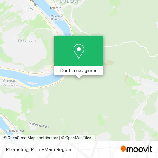 Rheinsteig Karte