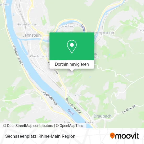 Sechsseenplatz Karte