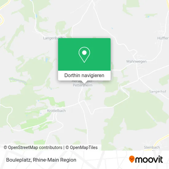 Bouleplatz Karte