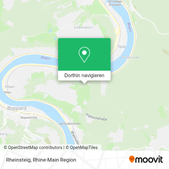 Rheinsteig Karte