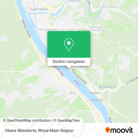 Obere Weickerte Karte