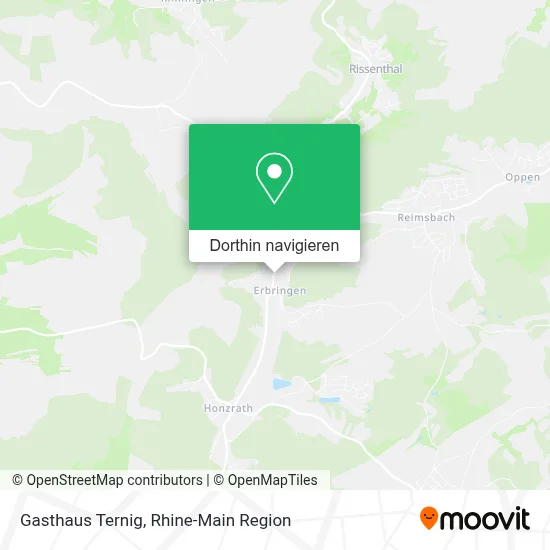 Gasthaus Ternig Karte