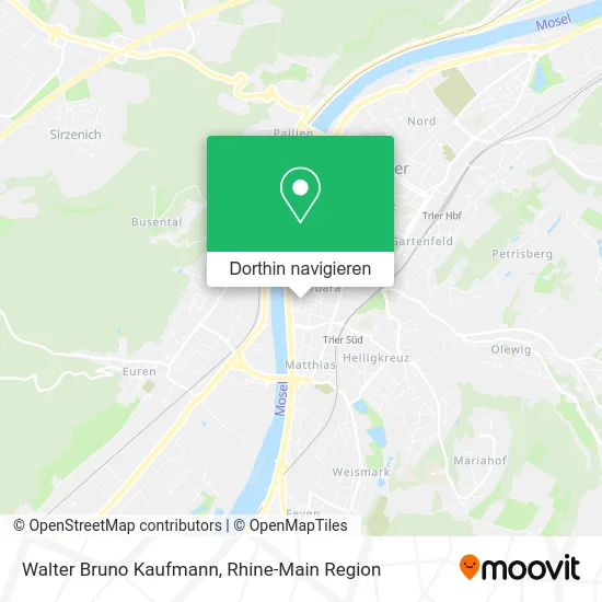 Walter Bruno Kaufmann Karte