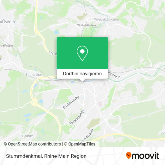 Stummdenkmal Karte