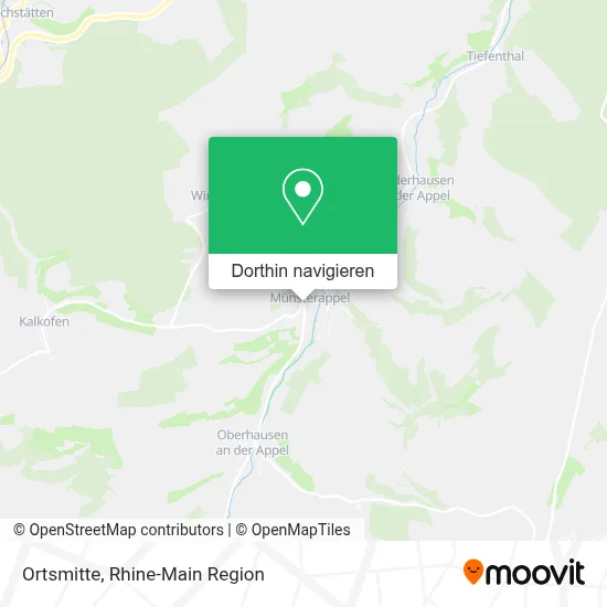 Ortsmitte Karte